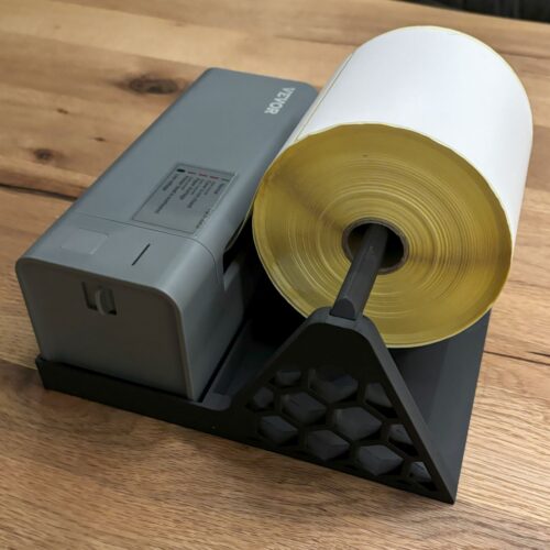 Etikettenrollenhalter für Vevor Label Printer – Bild 2